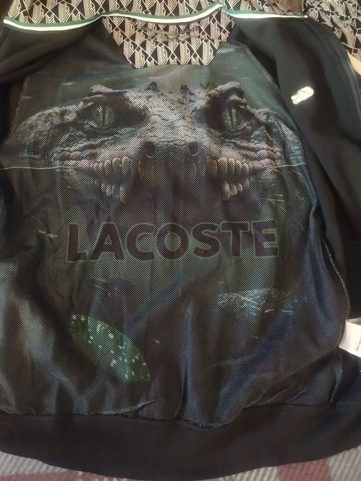 Dres Lacoste monogram czarny
