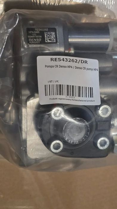 pompa wtryskowa john deere / denso re543262, se502553