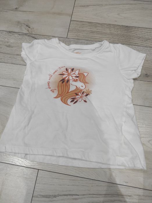 T-shirt dziewczęcy Lupilu