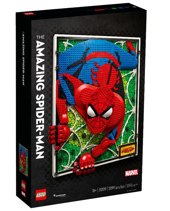 Lego 31209 Art Niesamowity Spider Man Unikat Wycofany