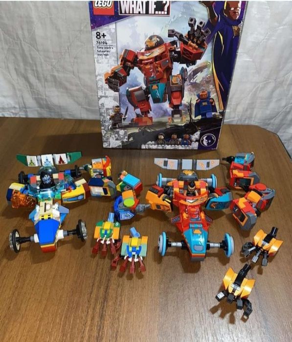 Lego Marvel Super Heroes Залізна Людина-саакарієць Тоні Старка 76194