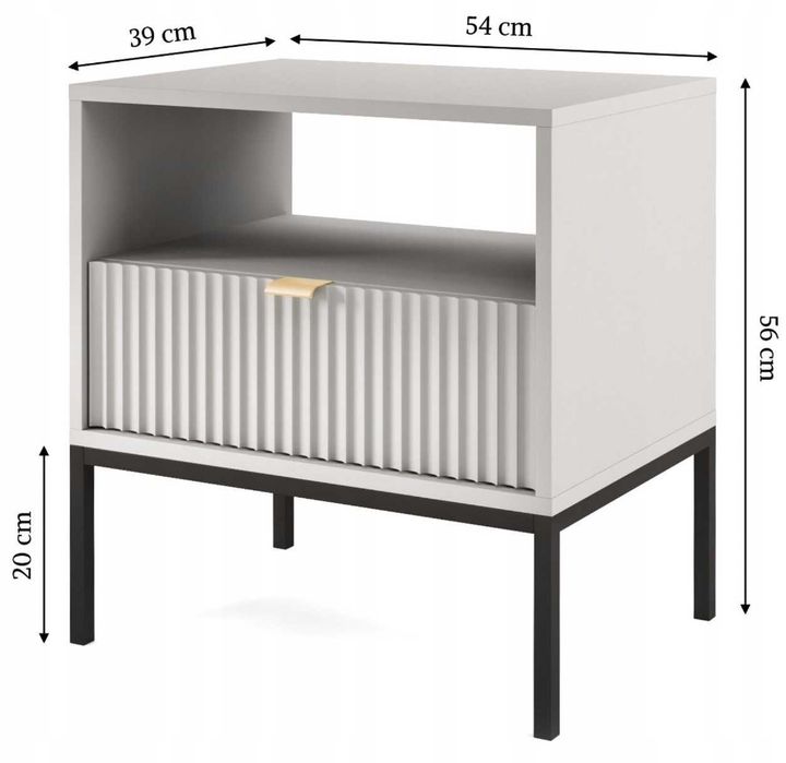 Szafki nocne – komplet 2 szt.