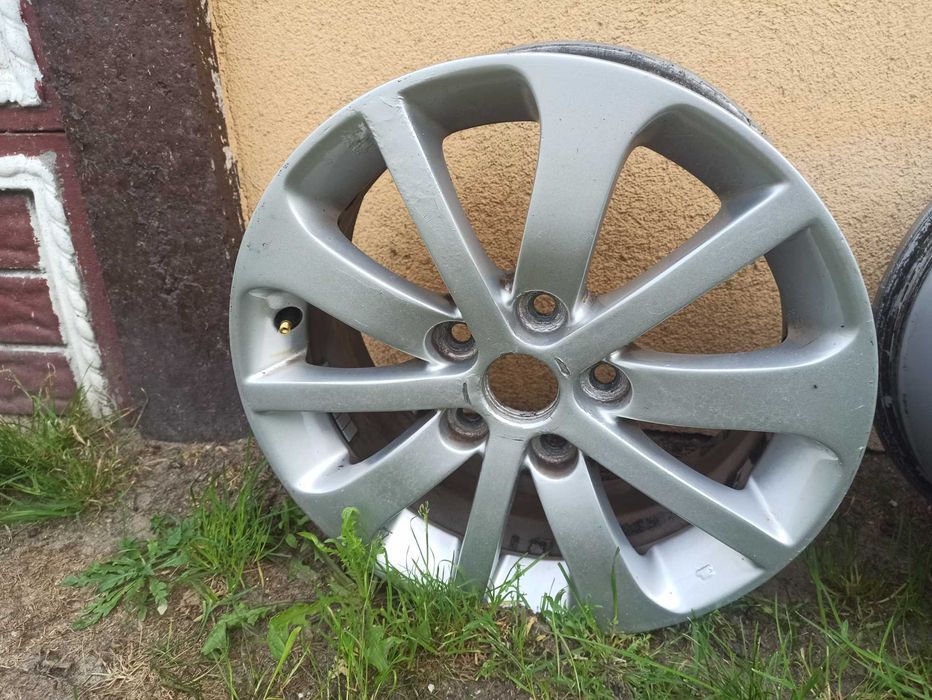 Sprzedam aluminiowe felgi Mazda 5*114,3