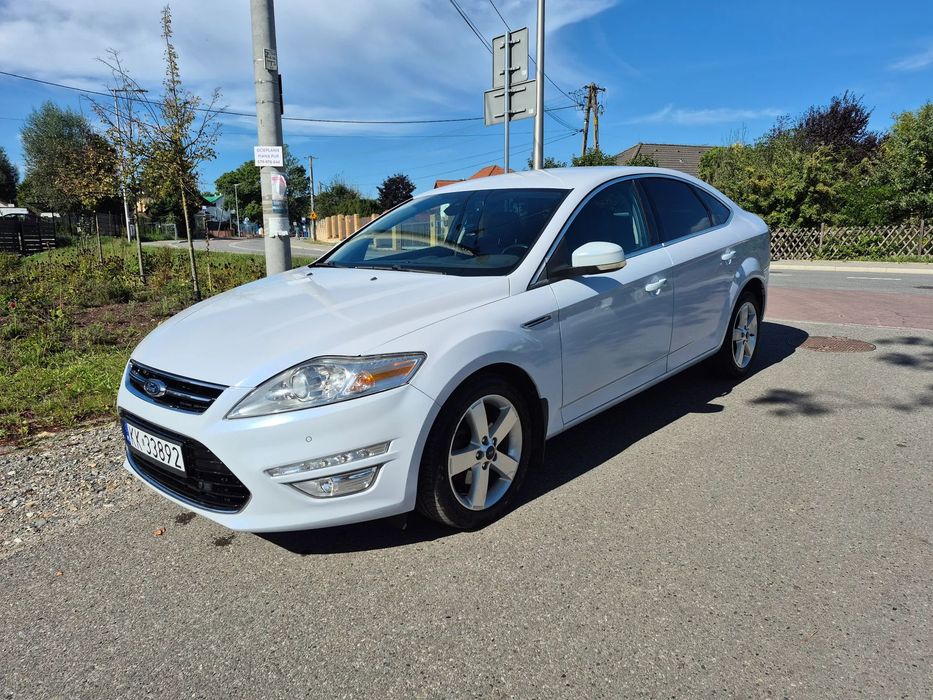 Ford Mondeo Ford Mondeo MK4 1.6TDCI 115km biała perła, bogate wyposażenie