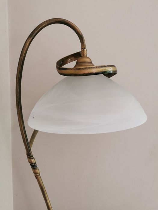 2 lampy wiszące retro stare złoto pięcioramienne