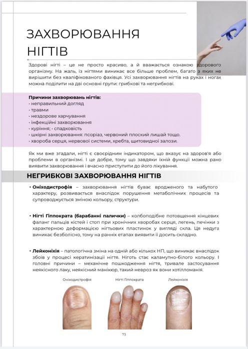 Методичний посібник з манікюру. Методичка для курсів по манікюру