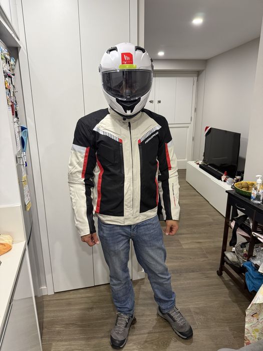 Casaco Motard blusão mota moto biker 4 estações impermeável ideal pra verão também.