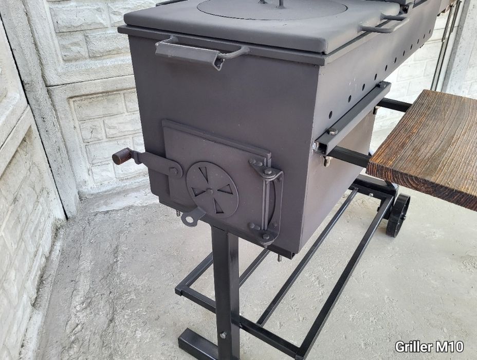 • 3/4/5 мм! ОТ ЗАВОДА! Мангал Барбекю Смокер Гриль / Печь Под Казан