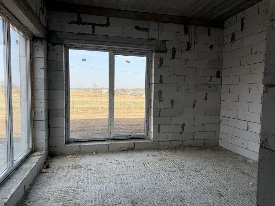Будинок 265 м² біля Львова | Годовиця | ліс, озеро | стелі 3.4 м