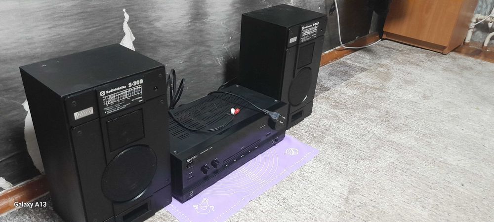 Стеріо система Hi Fi акустика і підсилювач