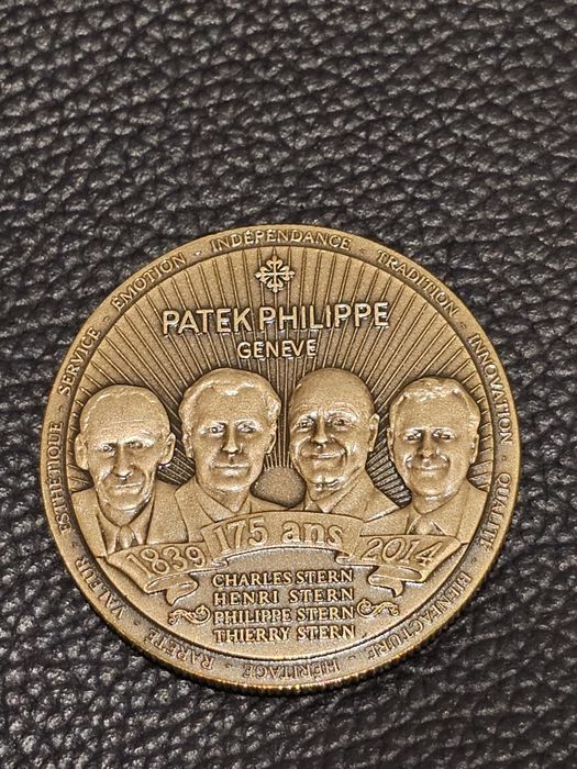 Medalha  PATEK PHILIPPE  Geneve  relogios de LUXO Série  Limitada