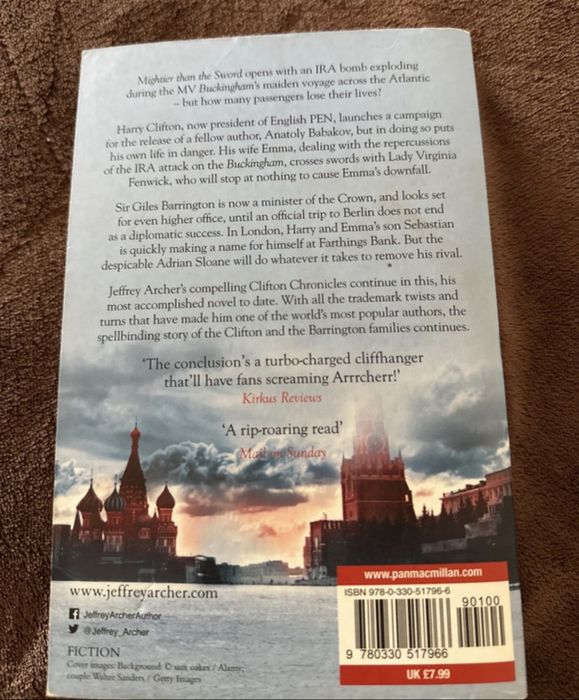 My Manhater Then Snored, Jeffrey Archer