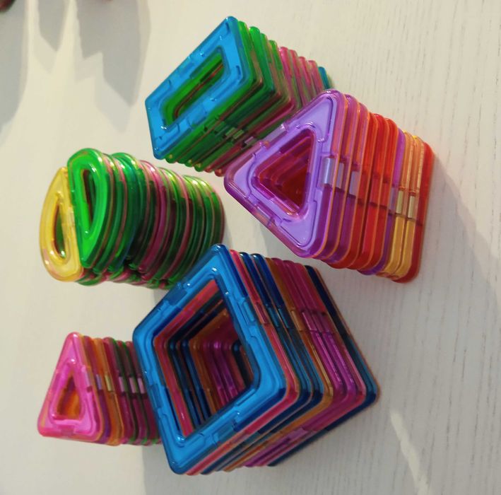 Магнитный конструктор 62 детали