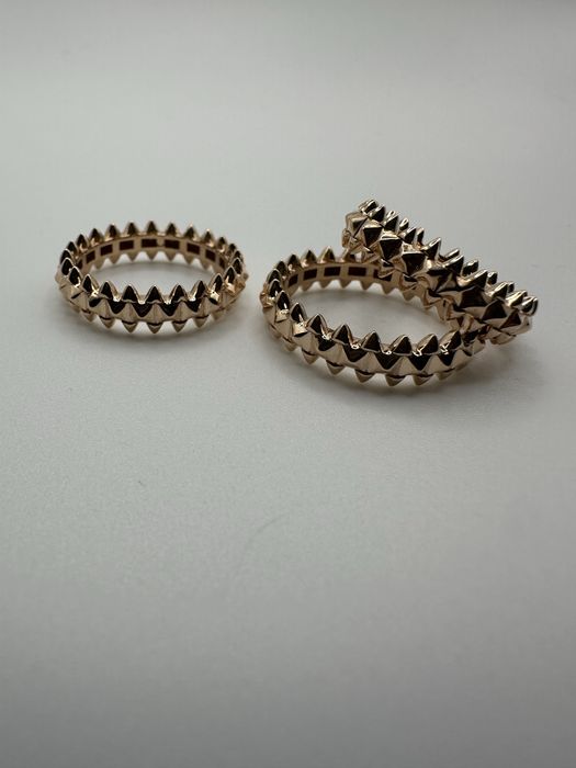 Каблучка «шипи» 16-18p, 1.8-2.2г Золото (червоне ) 585 проби