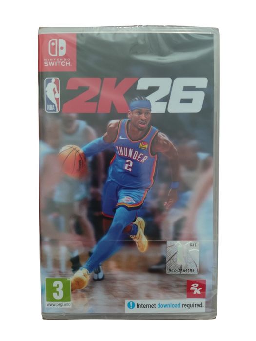 NBA 2K26 na Nintendo Switch Nówka Folia Kartridż