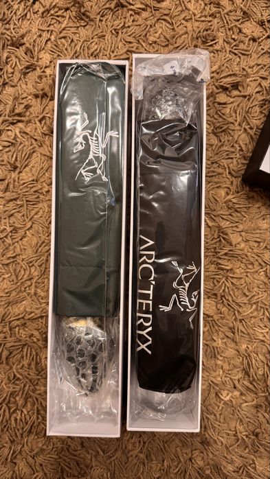 Зонт Arcteryx черный и зеленый