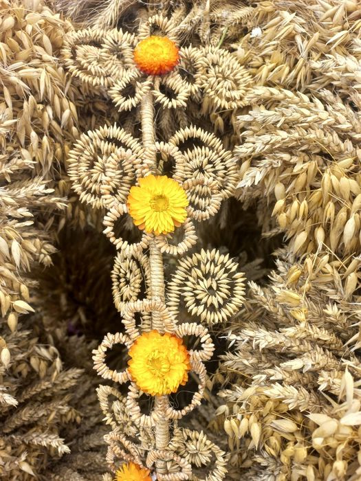 Korona żniwna wieniec dożynkowy