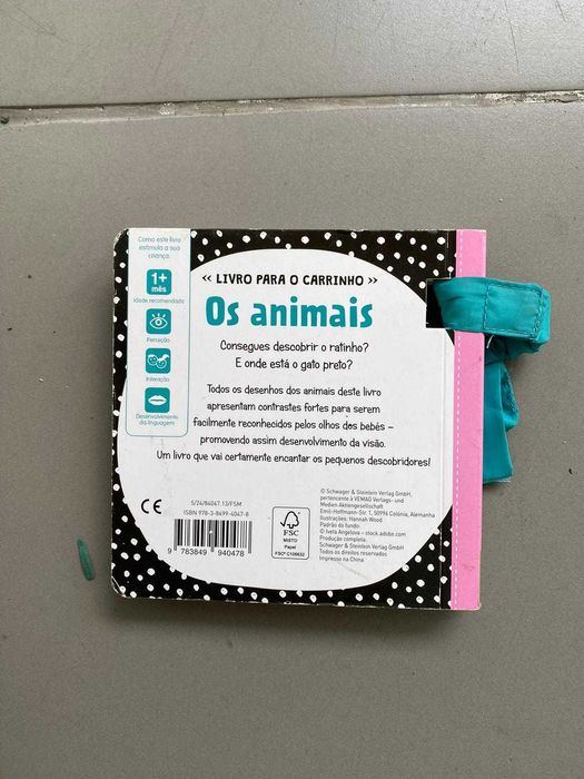 Livro para colocar no Carrinho