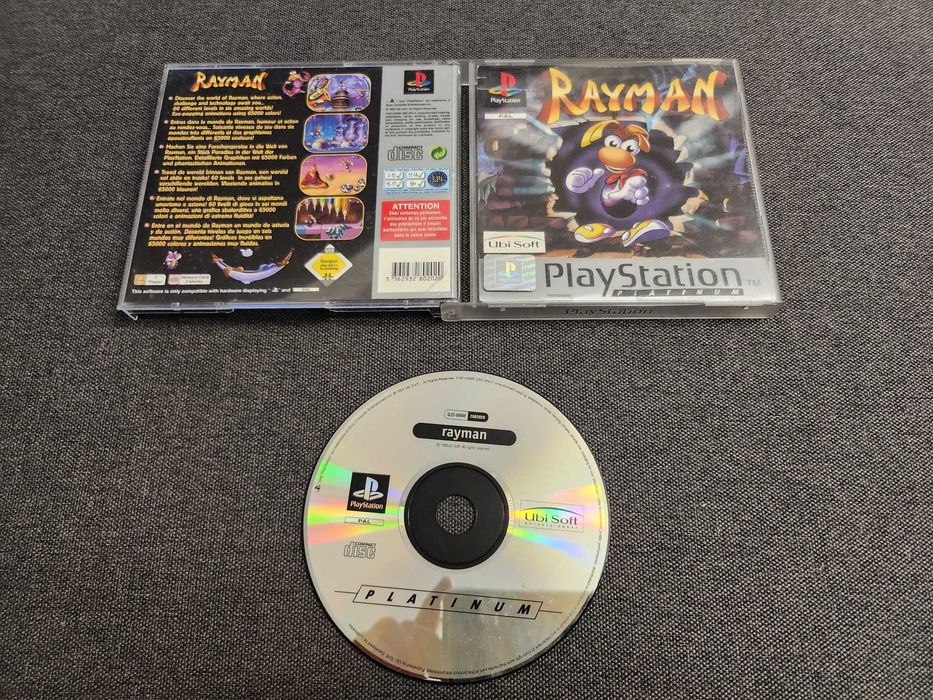 Rayman Platynowa Angielska PS One