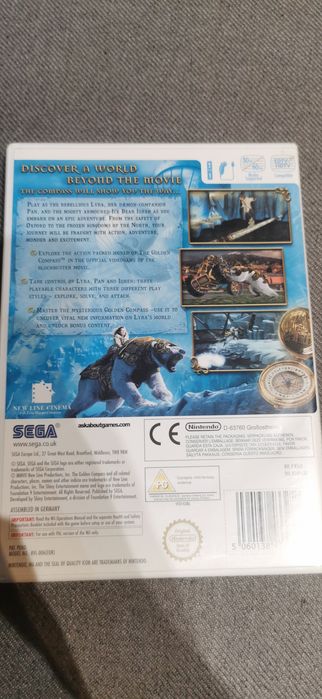 Gra The Golden Compass Nintendo Wii