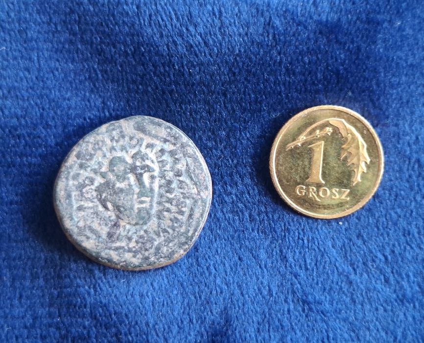 Grecja antyczna - moneta z Pontu, Amisos