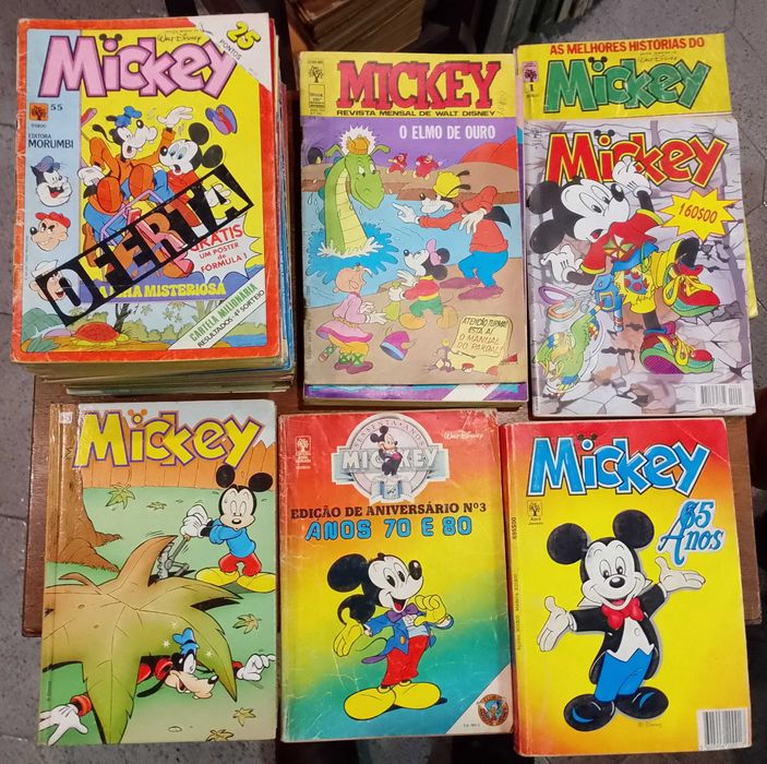 Mickey, various Disney comics, 39 units