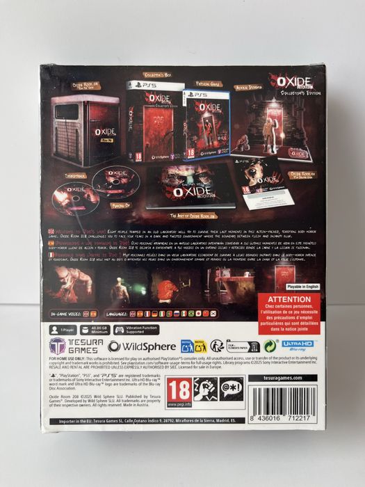 PS5 | Oxide: Room 208 - Collector’s Edition