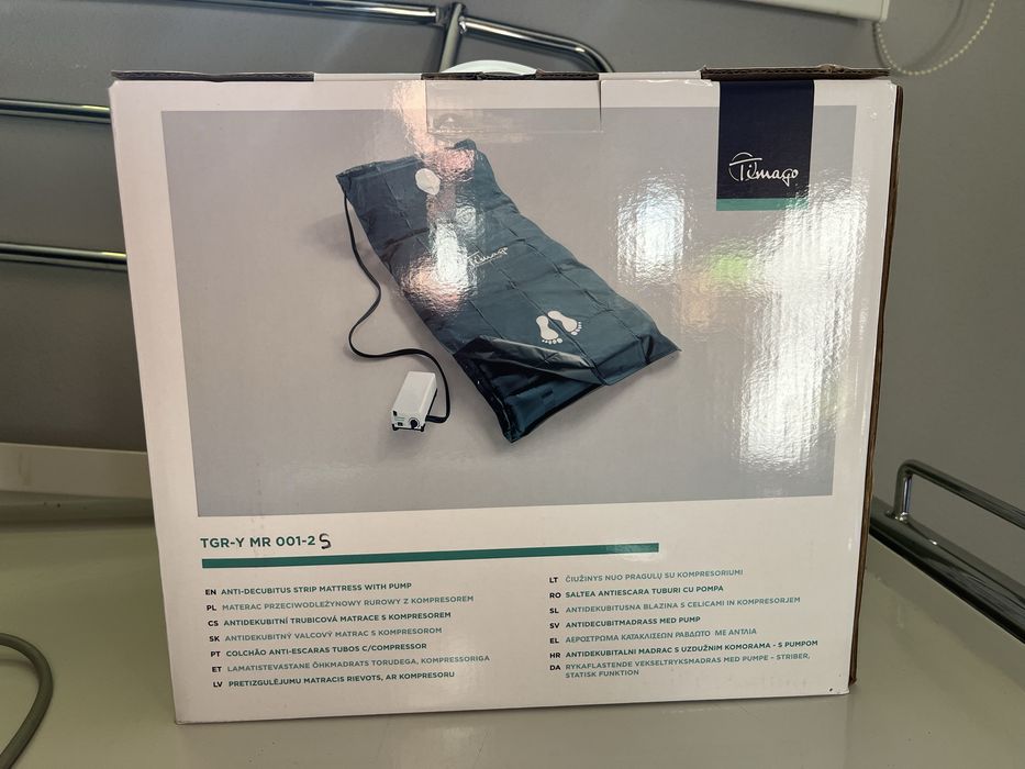 Łóżko medyczne rehabilitacyjne elektryczne + materac przeciwodleżynowy