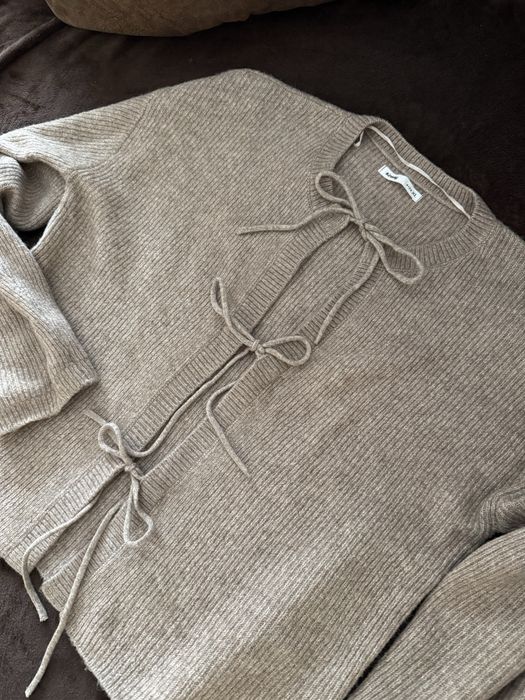 Коричневий Светр кардиган