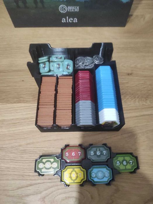 Insert Organizer do gry planszowej Zamki Burgundii – Edycja Specjalna