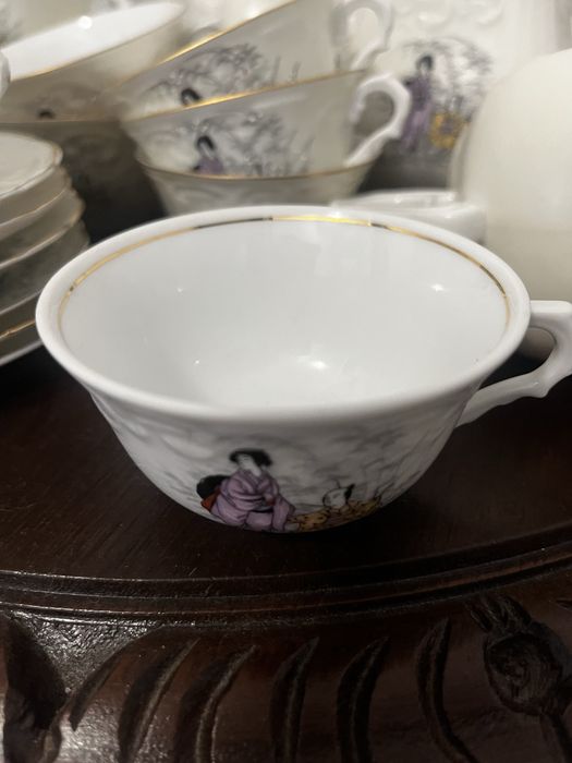 Serviço de chá e café