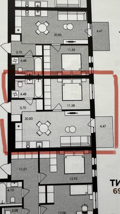 Продаж 1кімн.квартира Авалон Холідей, вул. Героїв Майдану, новобудова.
