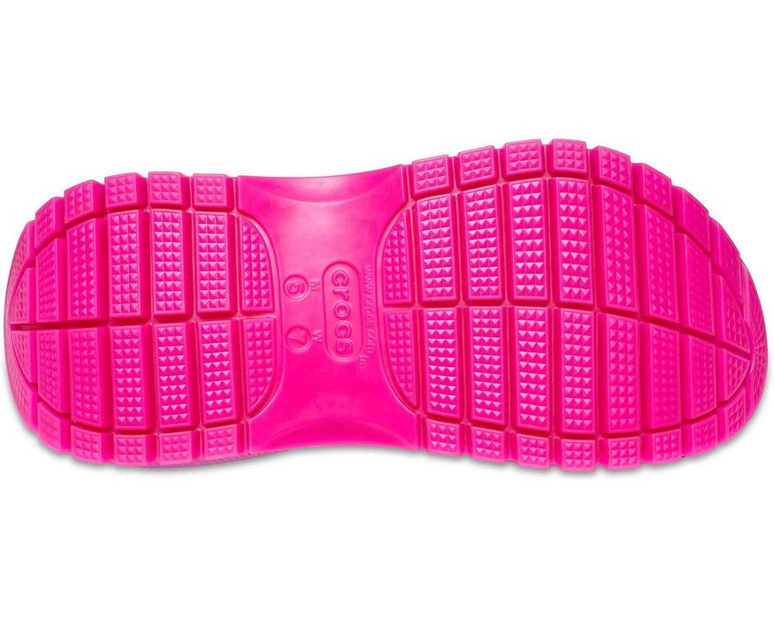 Сабо Crocs mega crush clog фуксія оригінал  37, 39
