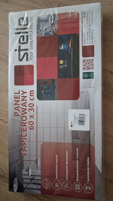 Panele tapicerowane 30x60 nowe cena za sztukę 25 zł