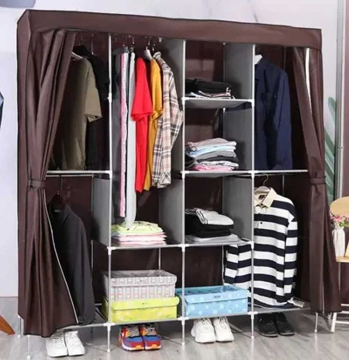 Складана тканинна шафа каркасна органайзер шкаф сборной