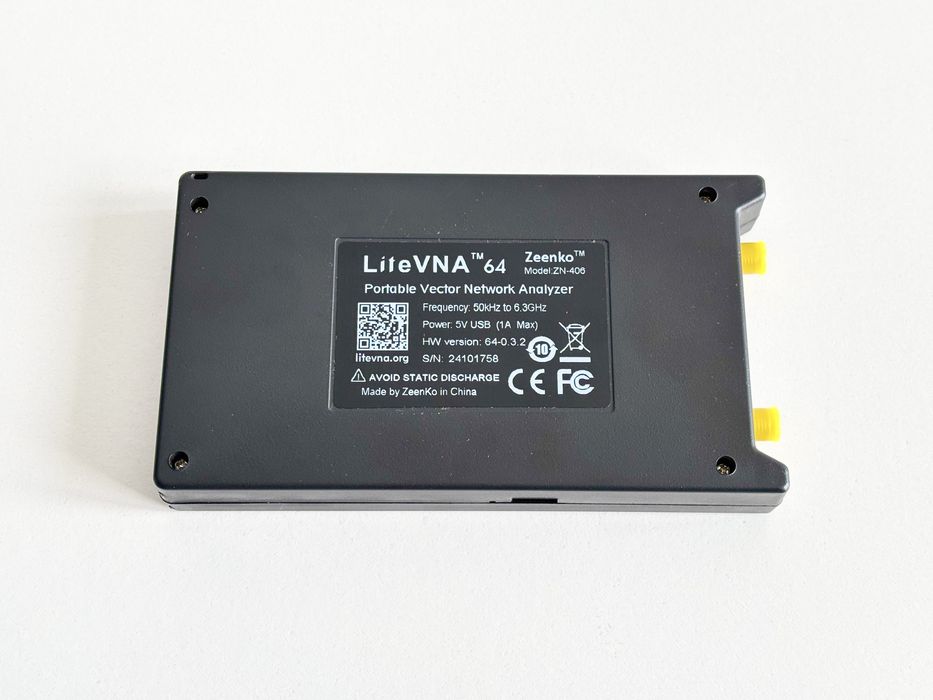 Продам векторний аналізатор LiteVNA-64 (50kHz - 6.3GHz)