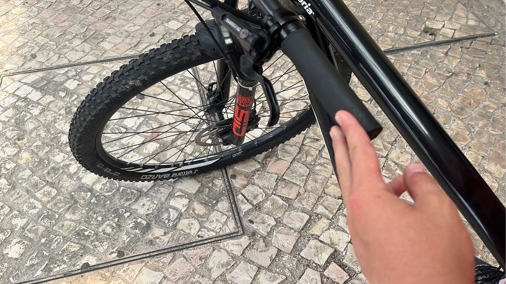 Bicicleta BTT Carbono 29" — RockShox SID / Shimano