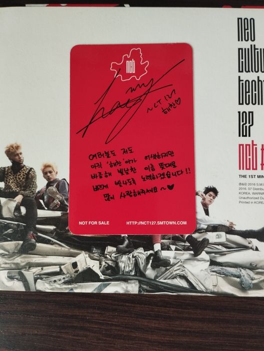 Nct 127 First Mini Album