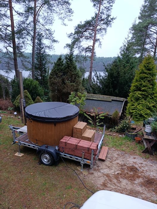 Mobilna balia z hydromasażem transport gratis- przy wynajmie na 3 doby