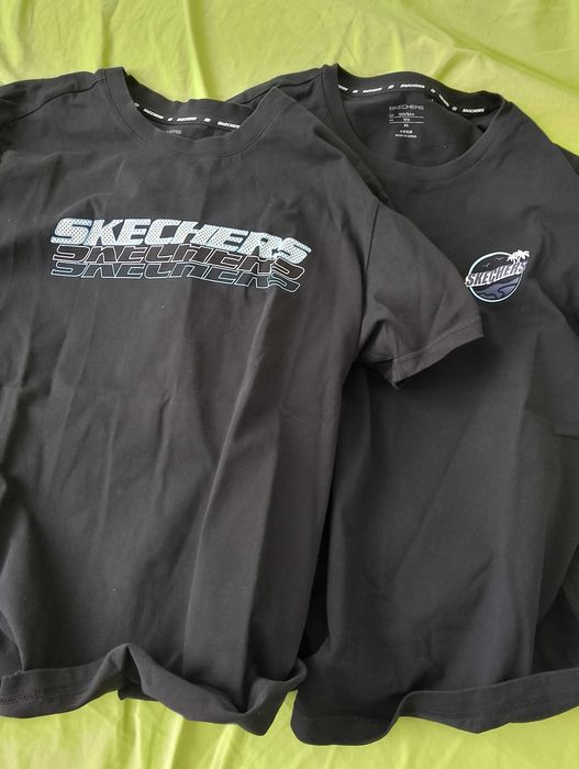 SKECHERS. 2 ładne markowe koszulki damskie