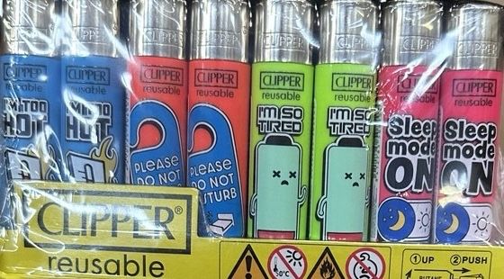 Зажигалка Clipper, клипер коллекционный