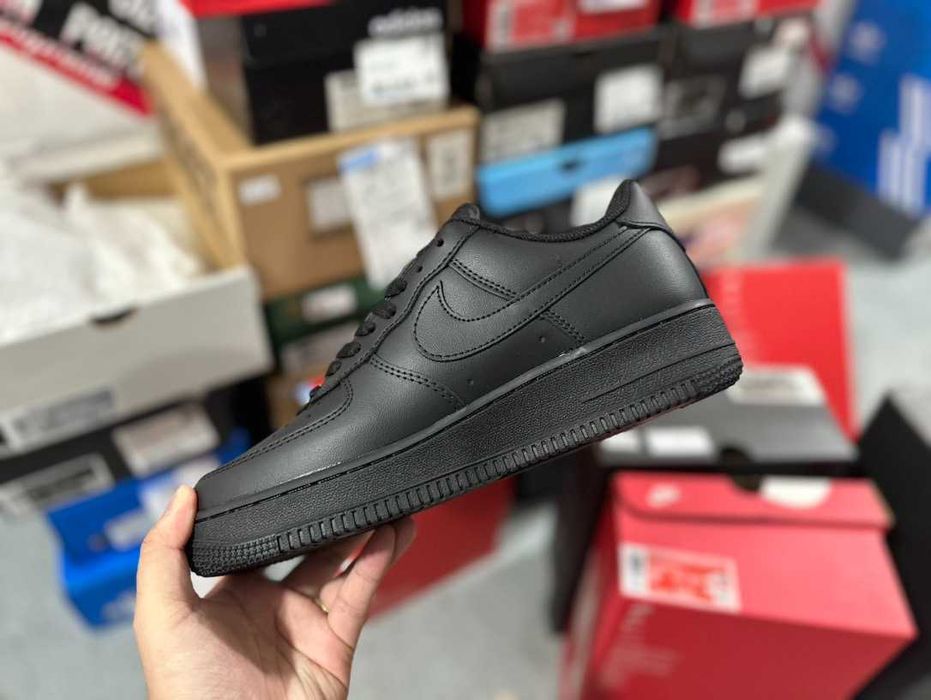 Nike_Air_Force_1_Low_'07_Black męskieTrampki r.38.5