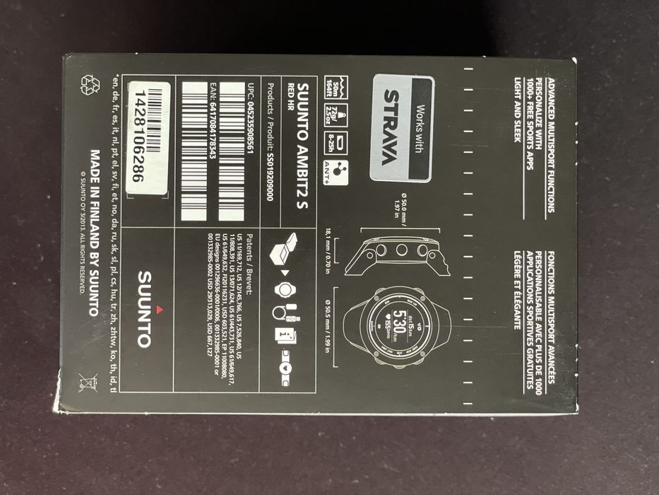 Zegarek sportowy Sunto Ambit2