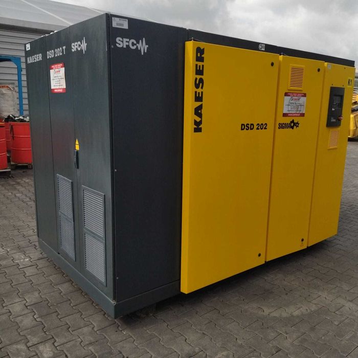 Sprężarka śrubowa,kompresor Kaeser DSD202SFC,110KW,S016956