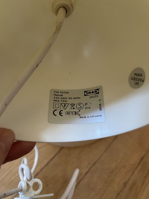 Lampa wisząca IKEA