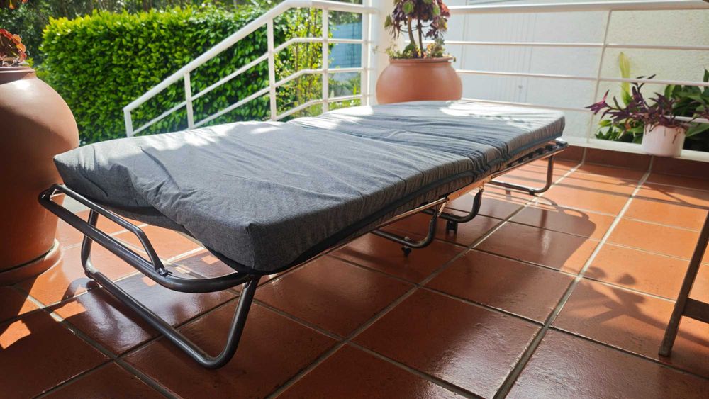 Cama de hóspedes dobrável 80x190