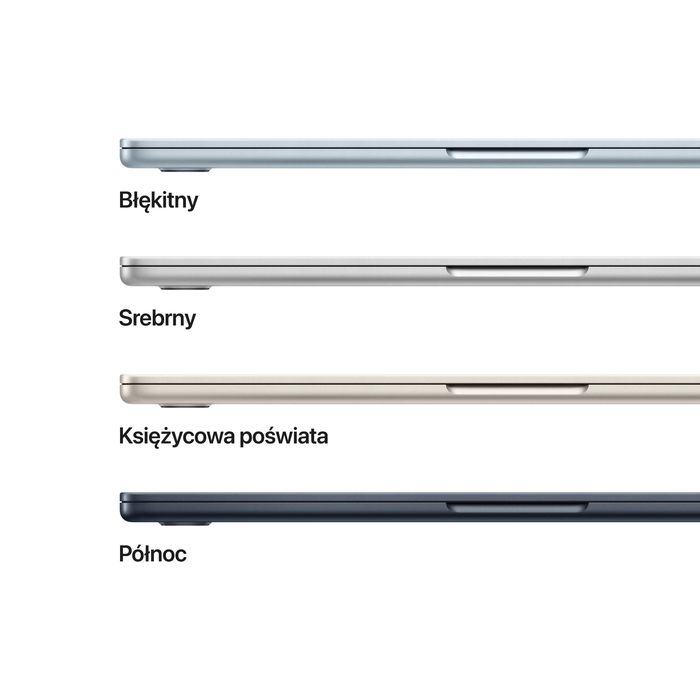 MacBook Air 2025 M4 16 GB 256 GB - Północ | PREMIUM | Gwarancja | RATY
