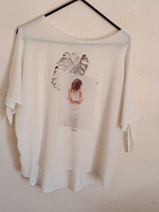 2 Camisas e 1 Camisola Zara::Mulher L e XL