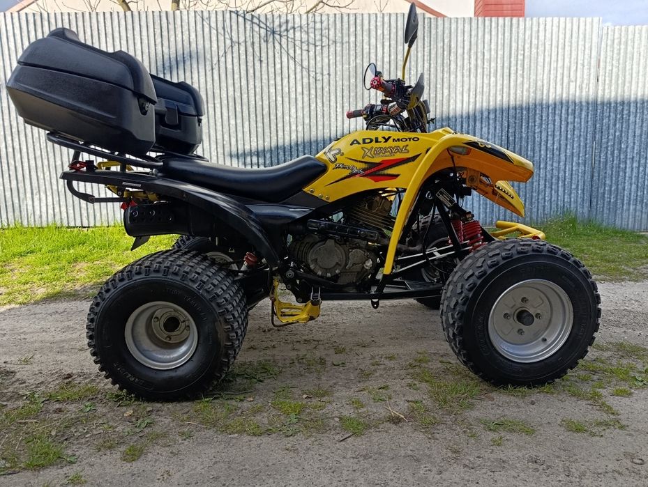 Quad Adly ATV, homologacja l7e