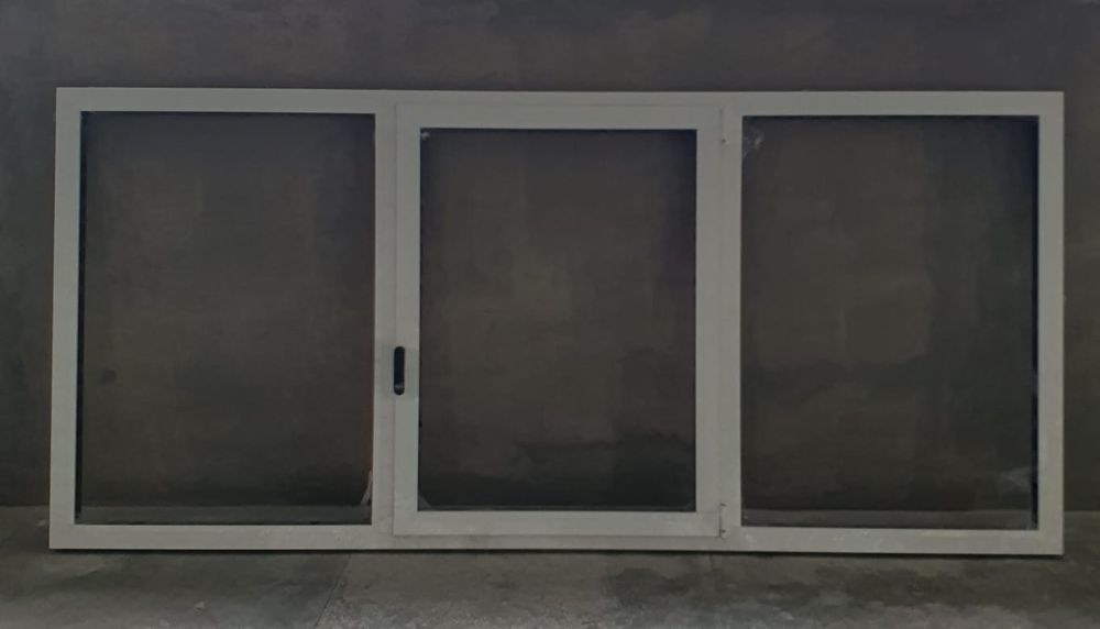 Janelas e porta alumínio com vidros duplos , preço marcado em cada art